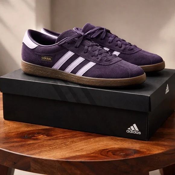 Adidas Purple Sneakers - Picture 2 of 3